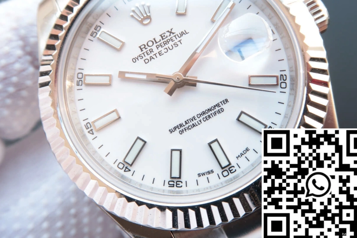Rolex White Datejust Dial Factory M126334-0009 EW 0903